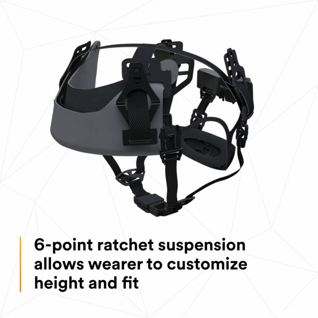 3M X5001V-ANSI 6-point ratchet suspension