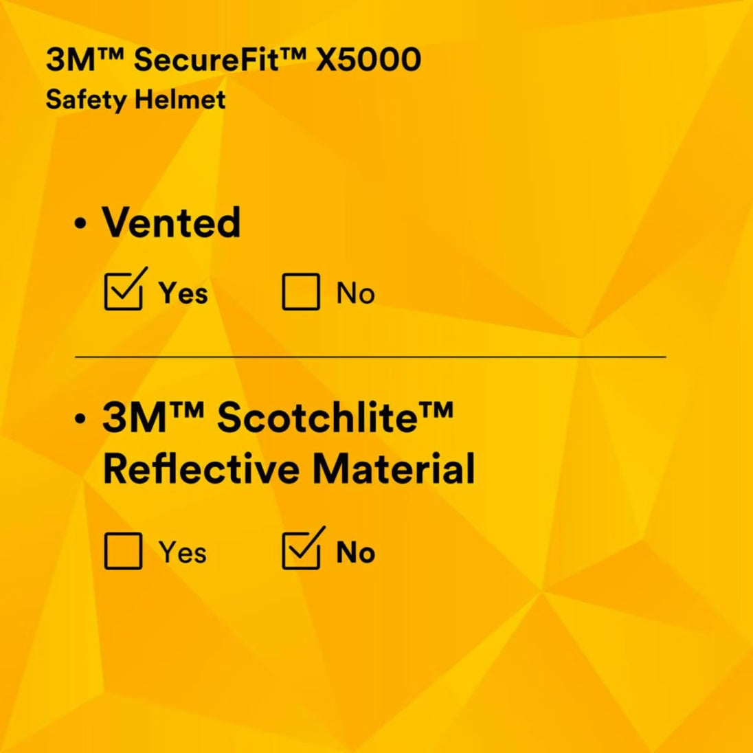 3M X5001V-ANSI vented