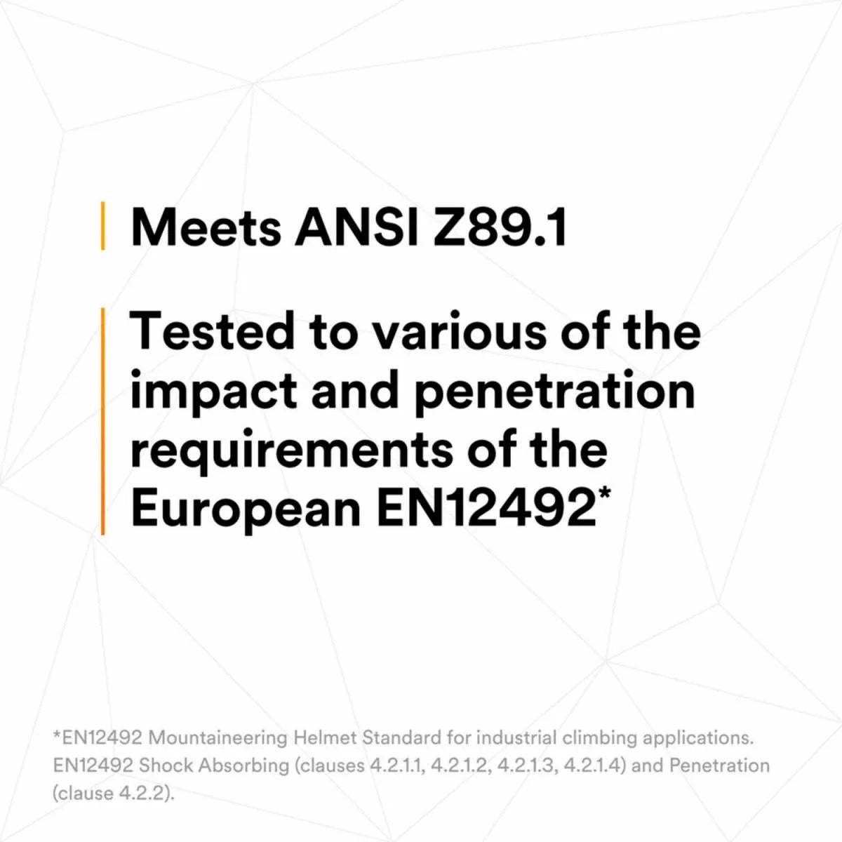 3M X5001V-ANSI meets requirements