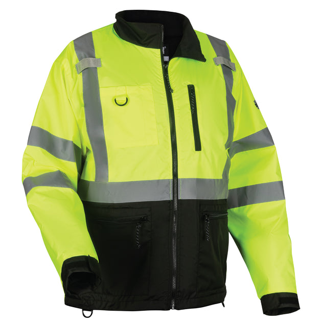 Ergodyne GloWear 8351 Hi-Vis Windbreaker Water-Resistant Jacket - Type R, Class 3