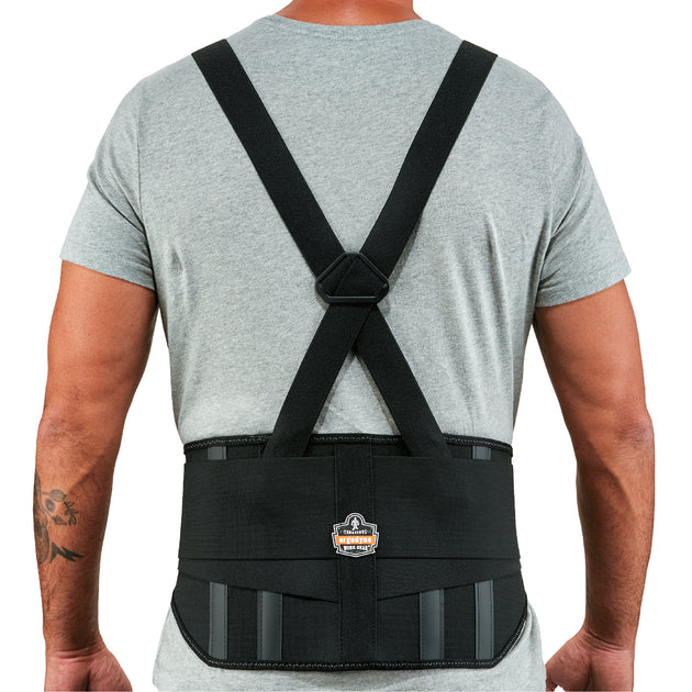 Ergodyne ProFlex 1600 Elastic Back Support Brace - Contoured 9" Back