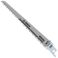 25 pc. 6 In. 6 TPI Wood Reciprocating Saw Blades