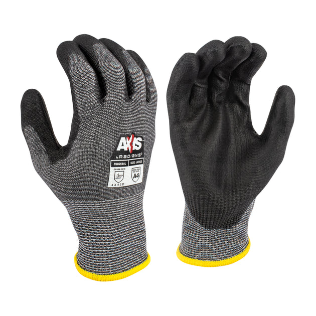 RWG560 AXIS™ Cut Protection Level A4 PU Coated Glove - Size XL