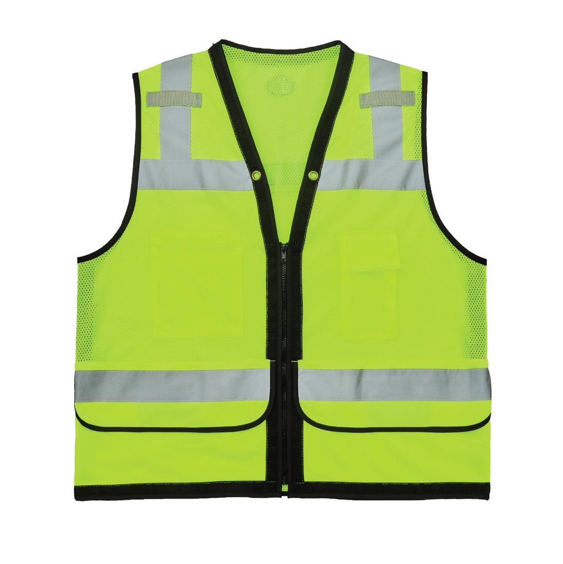 Ergodyne Glowear 8253HDZ Heavy-Duty Mesh Surveyors Vest - Type R, Class 2, Zipper