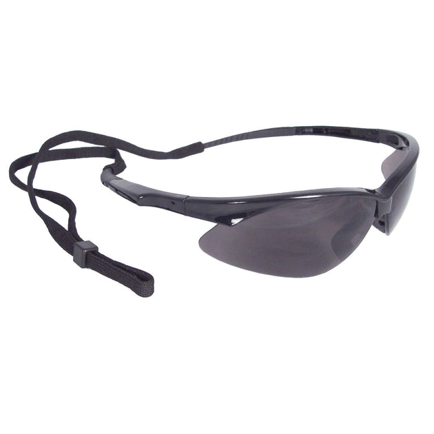 Rad-Apocalypse™ Safety Eyewear - Black Frame - Smoke Anti-Fog Lens