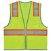 Ergodyne GloWear 8246Z Two-Tone Mesh Hi-Vis Safety Vest - Type R, Class 2, Zipper, Reflective Binding
