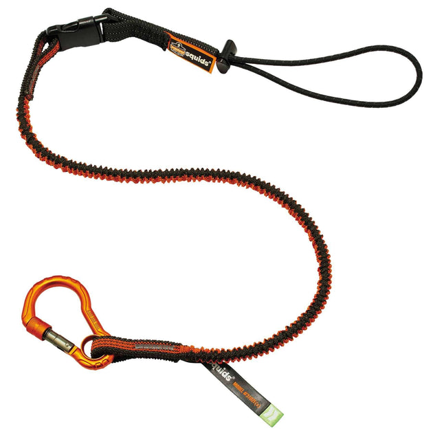 Ergodyne Squids 3102F(x) Tool Lanyard - Detachable Carabiner and Cinch Loop - 5lbs