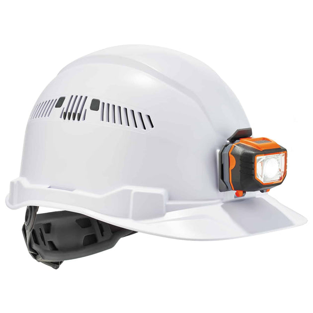 Ergodyne Skullerz 8972LED Premium Cap-Style Hard Hat with LED Light and Adjustable Venting - Type 1, Class C