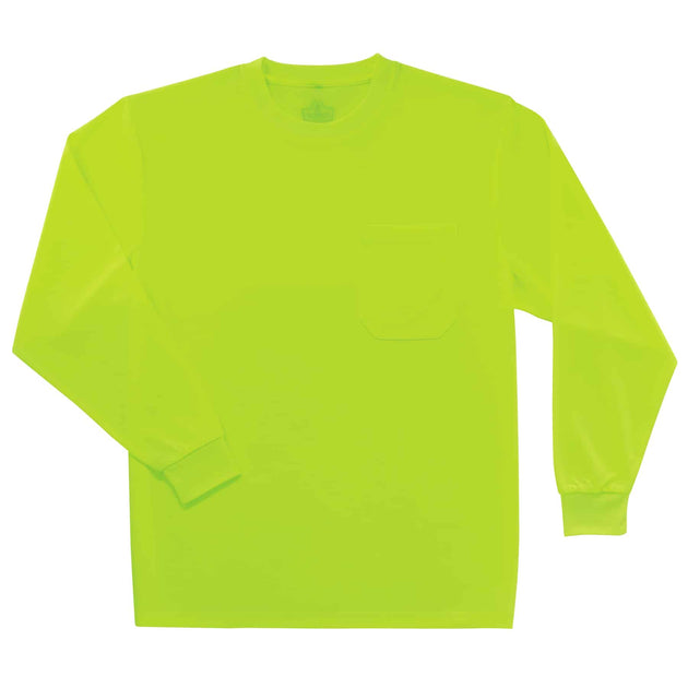 Ergodyne GloWear 8091 Hi-Vis Long Sleeve T-Shirt - Non-Certified