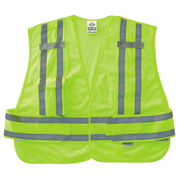 Ergodyne GloWear 8244PSV Expandable Hi-Vis Public Safety Vest - Type P, Class 2