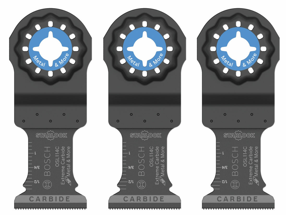 1-1/4 In. Starlock® Oscillating Multi Tool Carbide Plunge Cut Blade 3 Pk.
