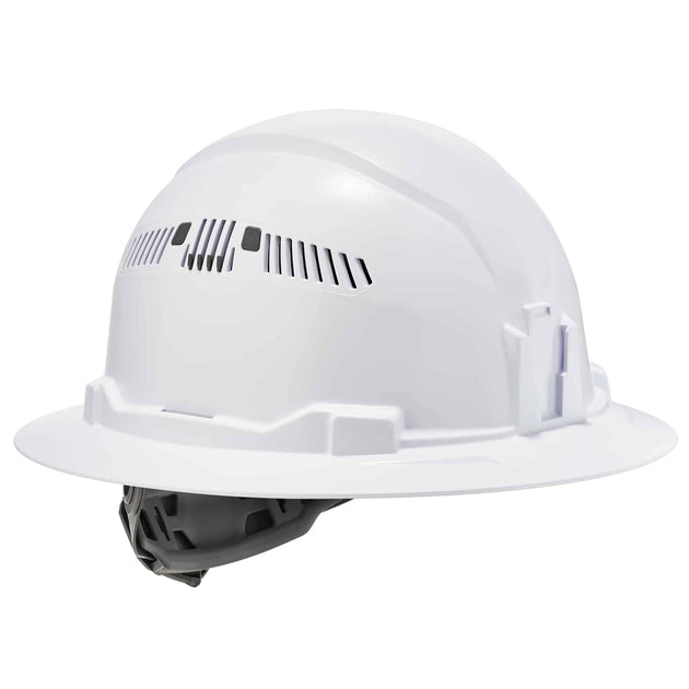 Ergodyne Skullerz 8973 Premium Full Brim Hard Hat with Adjustable Venting - Type 1, Class C