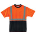 Ergodyne GloWear 8289BK Hi-Vis T-Shirt - Type R, Class 2, Black Front