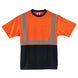 Ergodyne GloWear 8289BK Hi-Vis T-Shirt - Type R, Class 2, Black Front