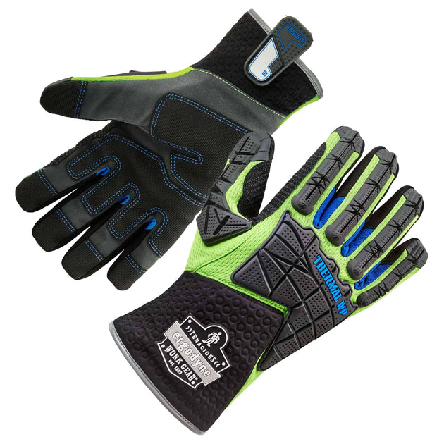 Ergodyne ProFlex 925WP Performance Dorsal Impact-Reducing Thermal Waterproof Gloves - EN 388: 3323XP