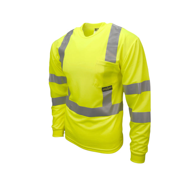 ST21 Class 3 Long Sleeve T-Shirt with Max-Dri™ - Green - Size M