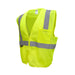 SV2Z Economy Type R Class 2 Mesh Safety Vest with Zipper - Green - Size M