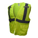 SV27 Mesh Economy Type R Class 2 Mesh Safety Vest - Green - Size XL