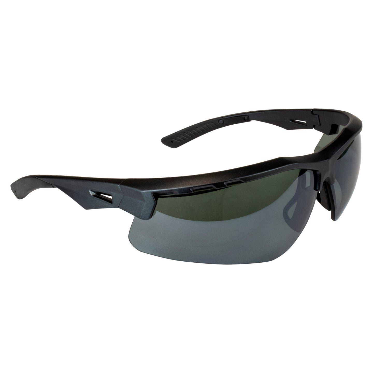 Thraxus™ Safety Eyewear- Black Metal Frame - Smoke Polarized Lens