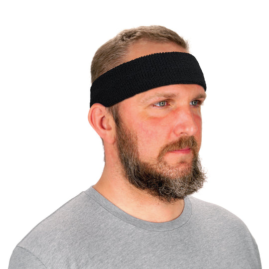 Ergodyne Chill-Its 6550 Head Sweatband - Terry Cloth