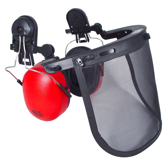 Cap Adapter - Wire Mesh Visor & Cap Mount Earmuff