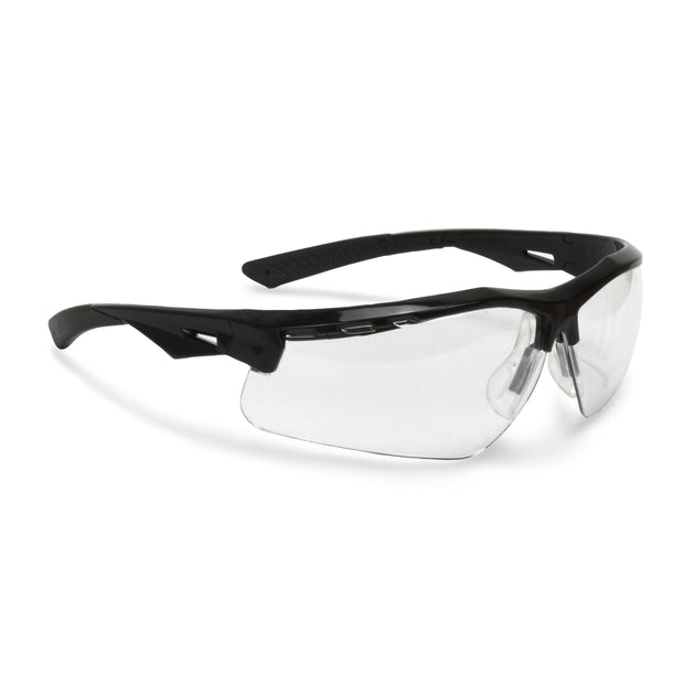 Thraxus™ Safety Eyewear - Black Frame - Clear IQ Anti-Fog Lens