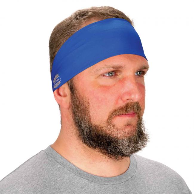 Ergodyne 1270 Chill-Its Cooling Headband - Blue