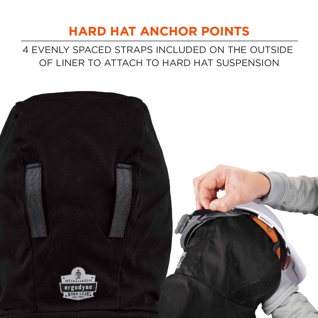Ergodyne 16852 Hard Hat Anchor Points