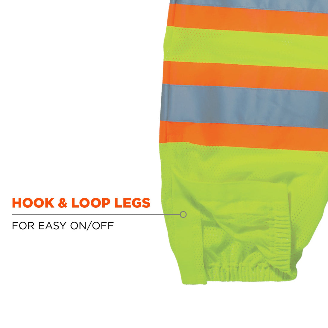 Ergodyne 22963 Hook and Loop Legs