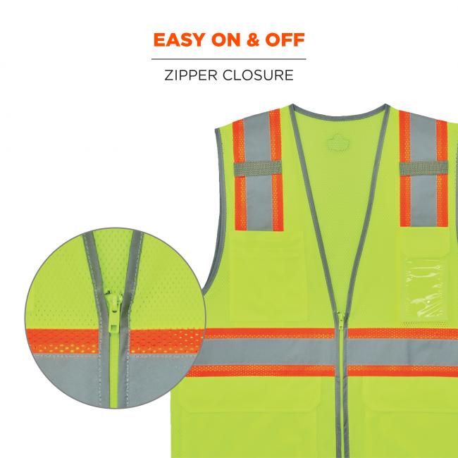 Ergodyne 2456 Zipper Closure