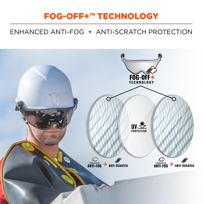 Ergodyne 60208 Fog-Off+ Technology