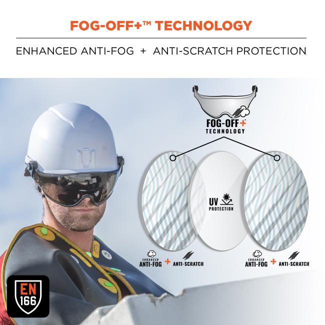 Ergodyne 60219 Fog-Off+ Technology