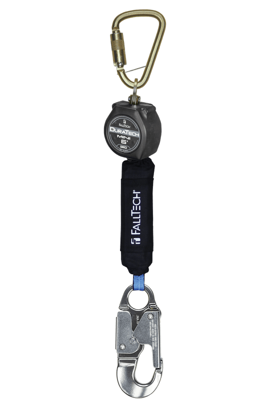 Falltech 72706SB4 6' SRL-P WIth Aluminum Snap Hook