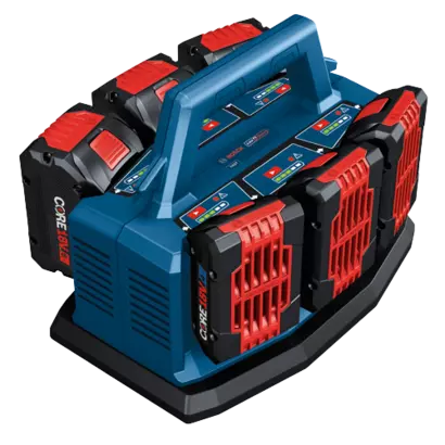 Bosch GAL18V6-80 with battery's 